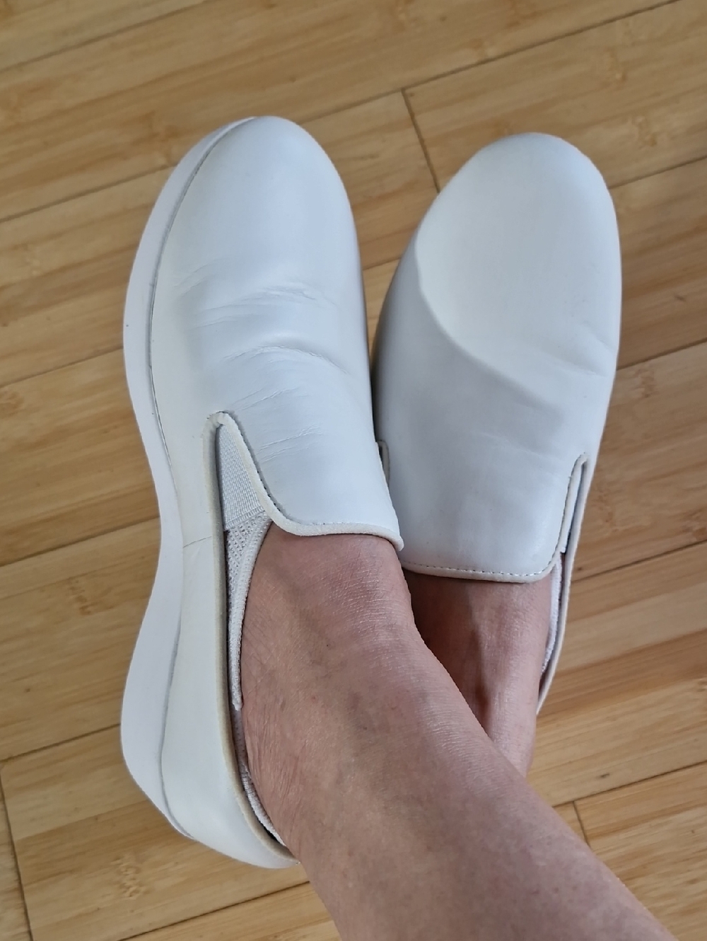Fitflop Superskate Leather Slip-On Loafer US6.5